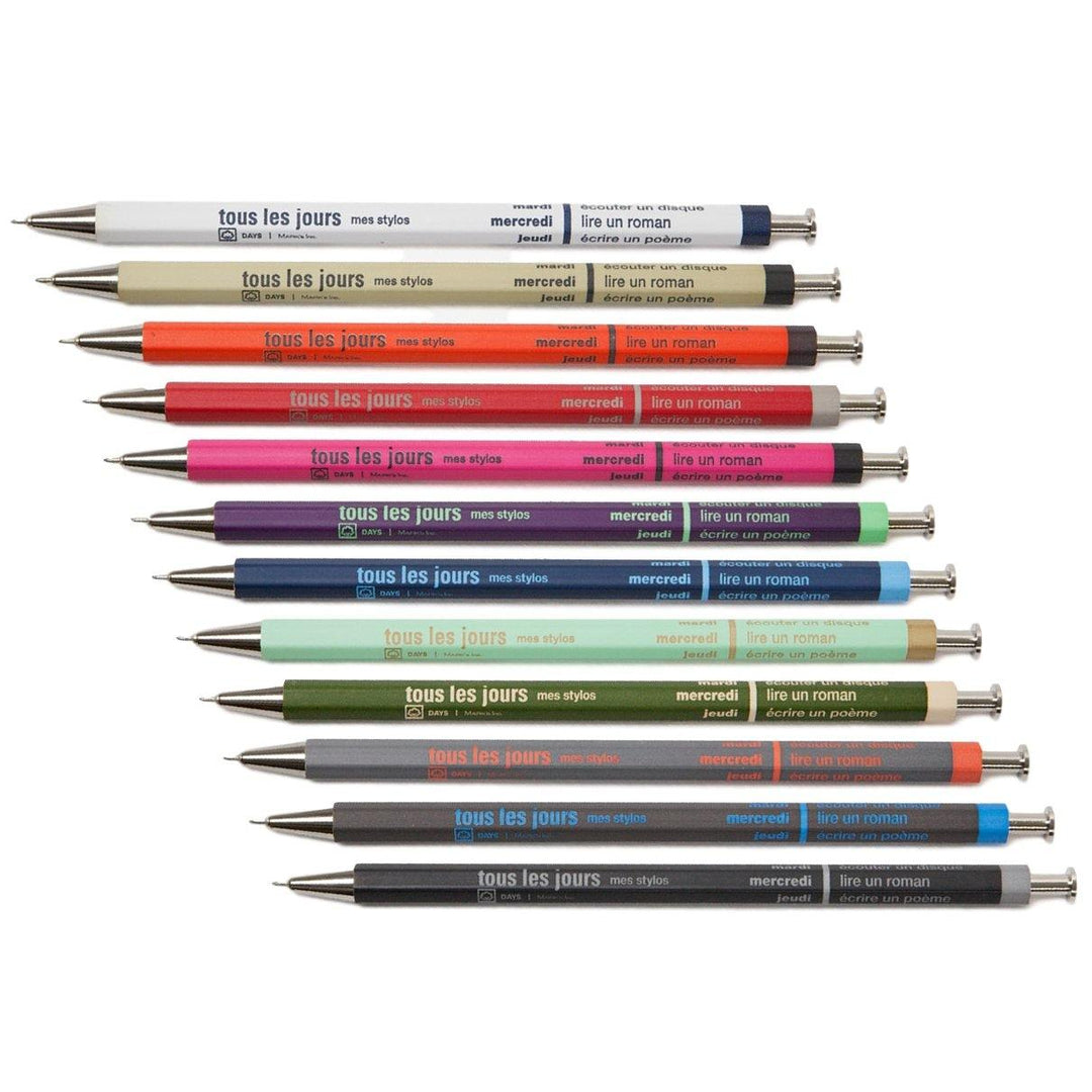 Mark's - 2 Days 0.5 ballpoint pen refills - Pack of 2 units Black Ink