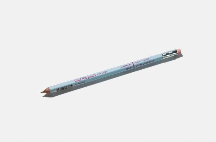 Mark's - Days Pastel Colors - Wooden Mechanical Pencil 0.5mm (15.3cm)