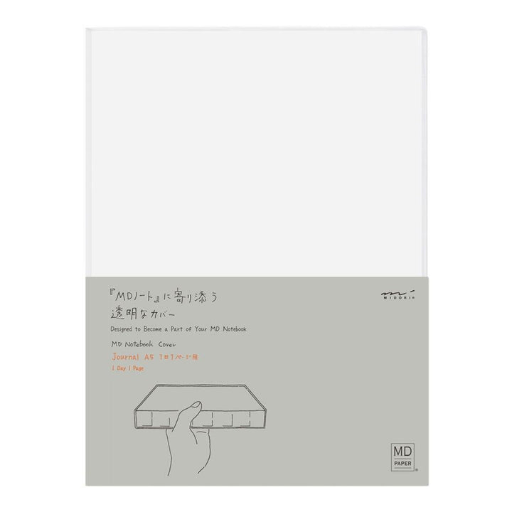 Midori MD Paper – Clear Cover CODEX – Funda protectora CODEX A5