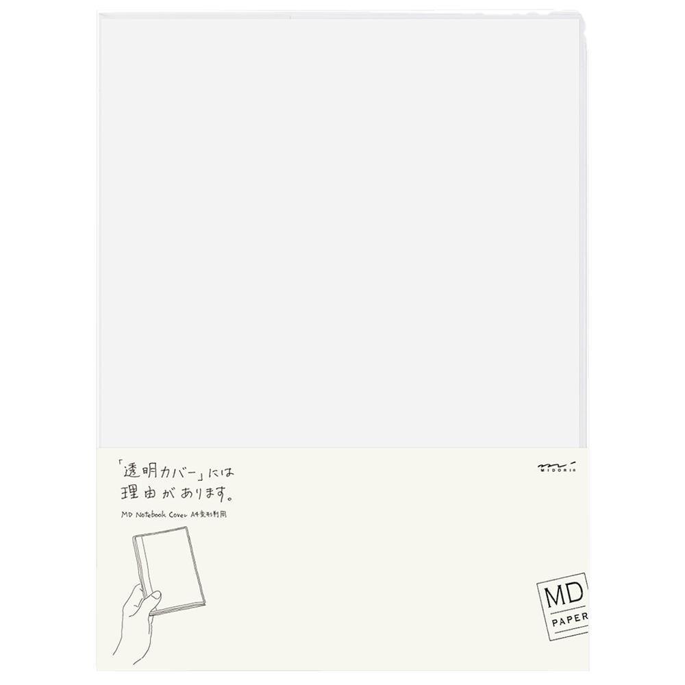 Midori MD Paper – Clear Cover – Funda protectora A4