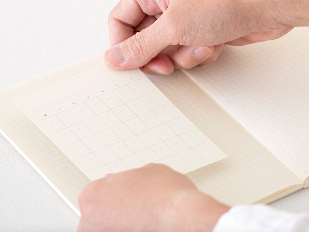 Midori MD Paper – MD Diary Sticker– Pegatinas para la planificación (16 uds)