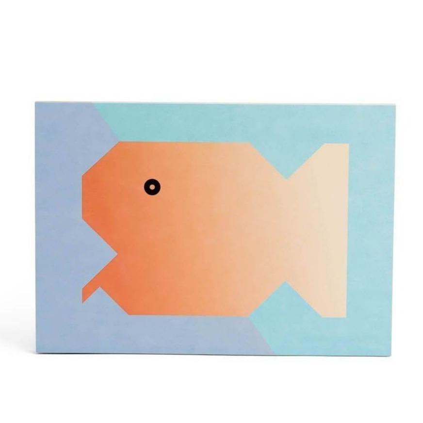 Papier Merveille – Poisson – Bloc de Dibujo Liso A4 (21 x 29,7cm)