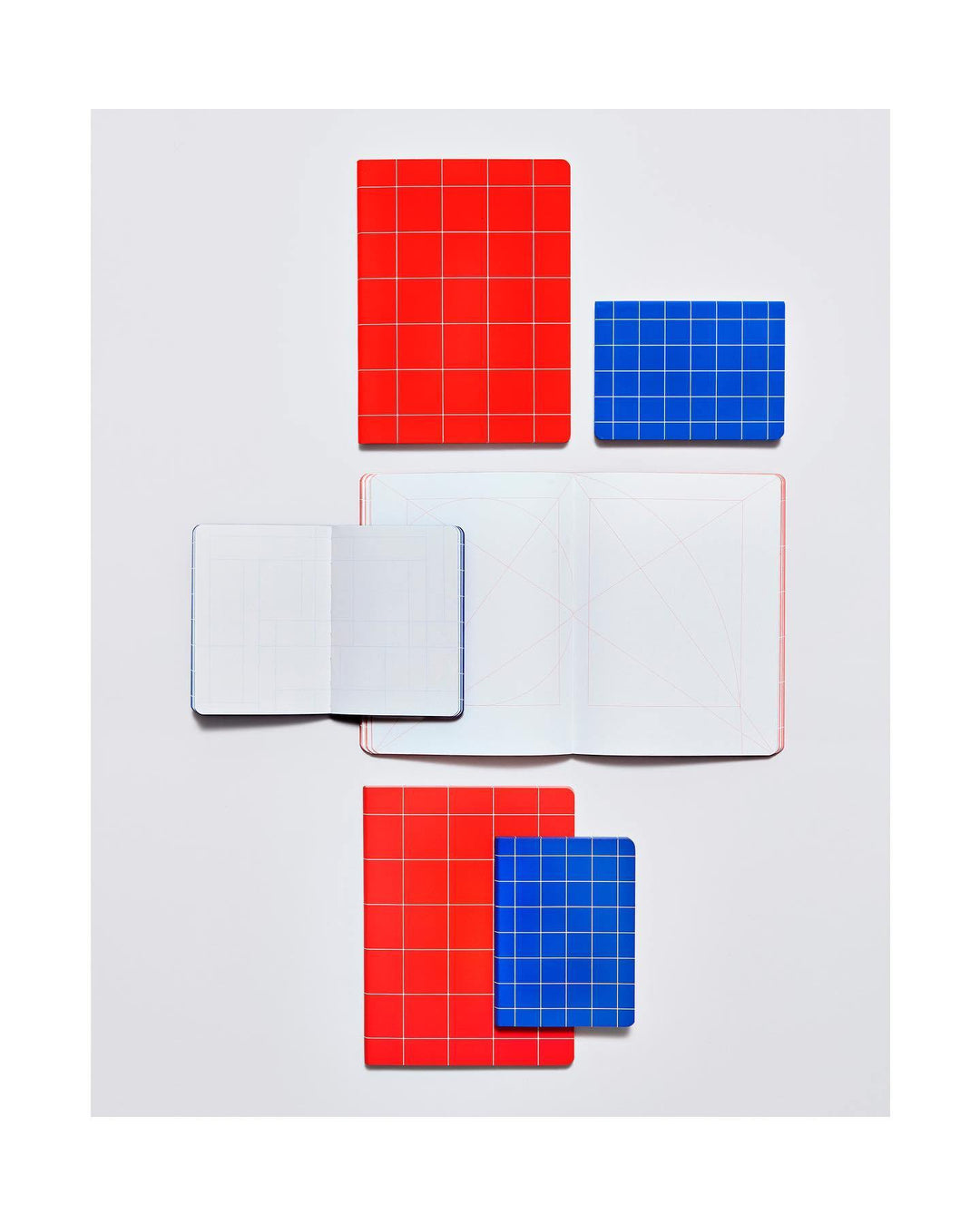 Nuuna – Break The Grid - Cuaderno con 82 tipos de Cuadrículas A5 (16,5 x 22 cm)