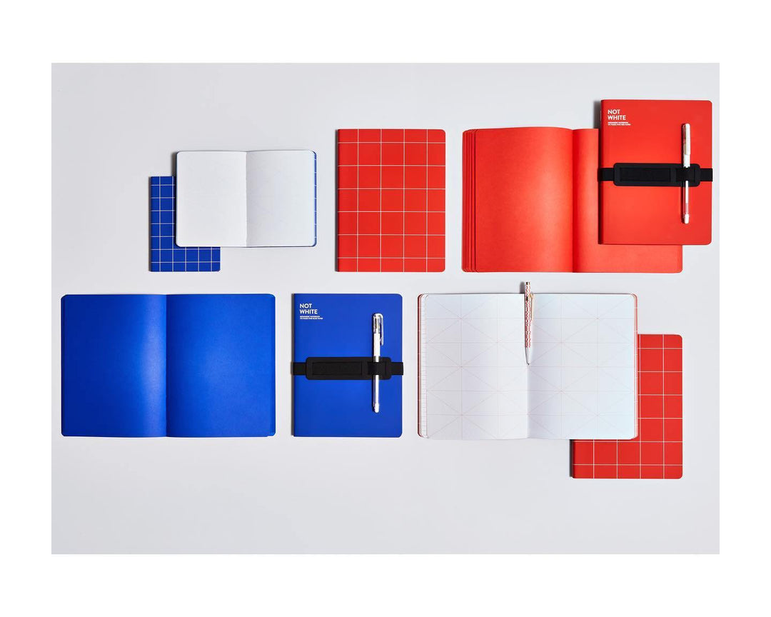 Nuuna – Break The Grid - Cuaderno con 82 tipos de Cuadrículas A5 (16,5 x 22 cm)