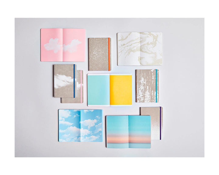 Nuuna – Cloud Blue - Blue Clouds Pages Notebook A5 (13.5 x 20 cm)