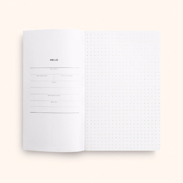 Classicnotes Notebook Octaevo - Classic Notes nº6 - Notebook with Dotted Mesh A5 (13 x 21cm ...