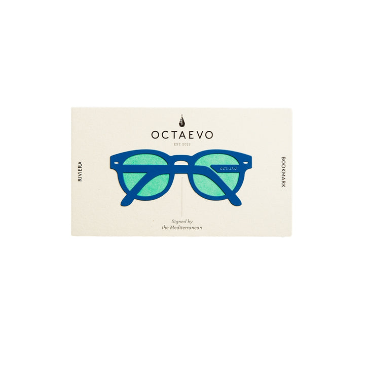 Octaevo - Riviera - Marcapáginas azul (11,7 x 5cm)