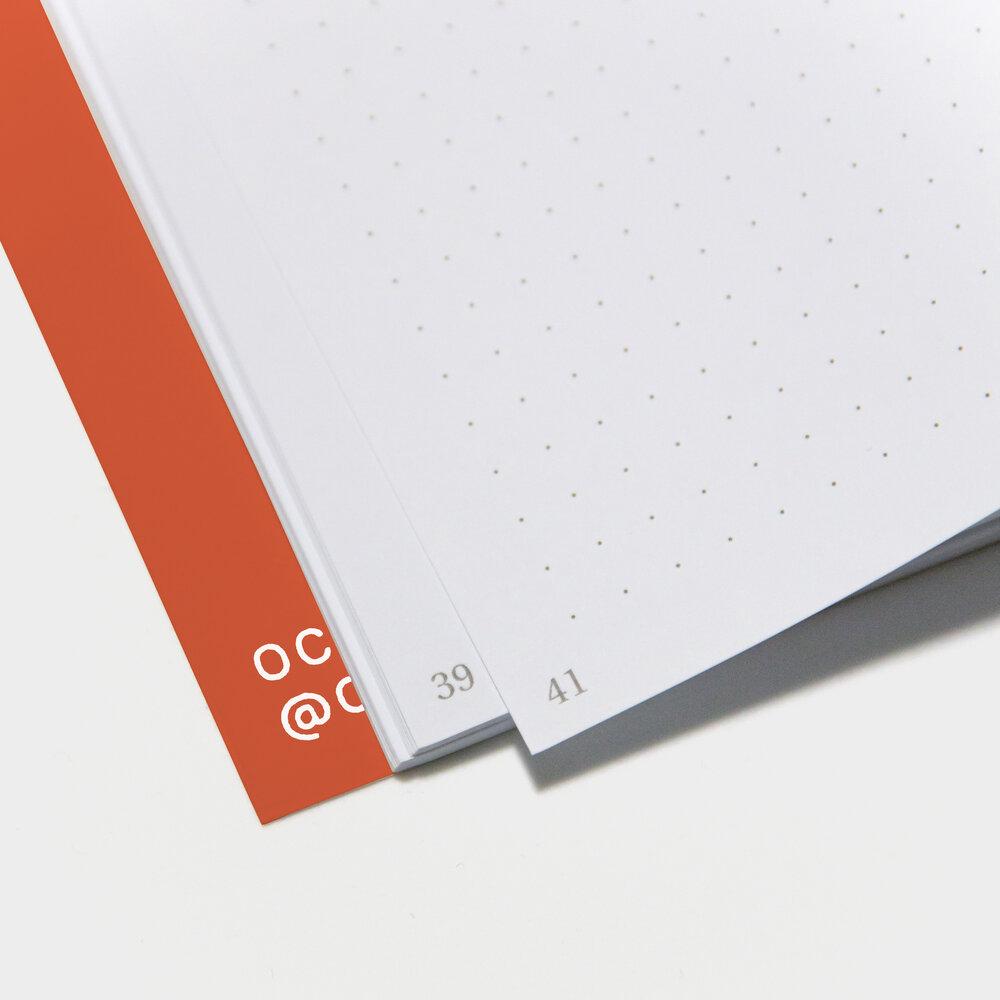 Octagon Design – Private Notebook - A5 Dot Mesh Notebook (13.5 x 20 cm ...