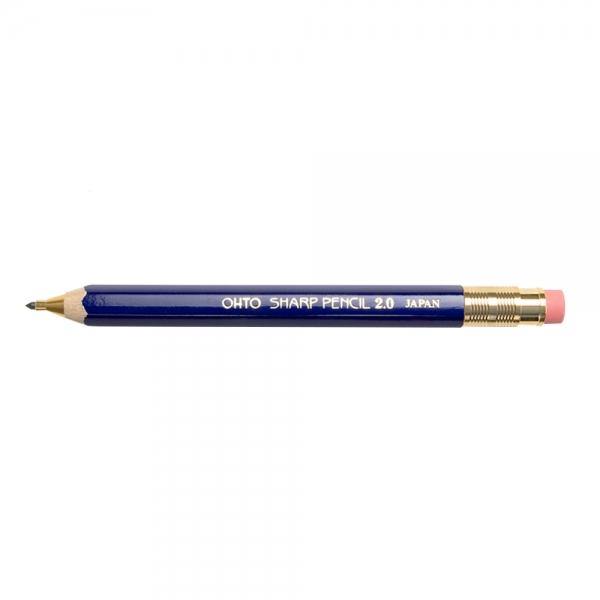 OHTO - Mechanical Pencil - Portaminas 2,0 mm Azul (13,5cm)