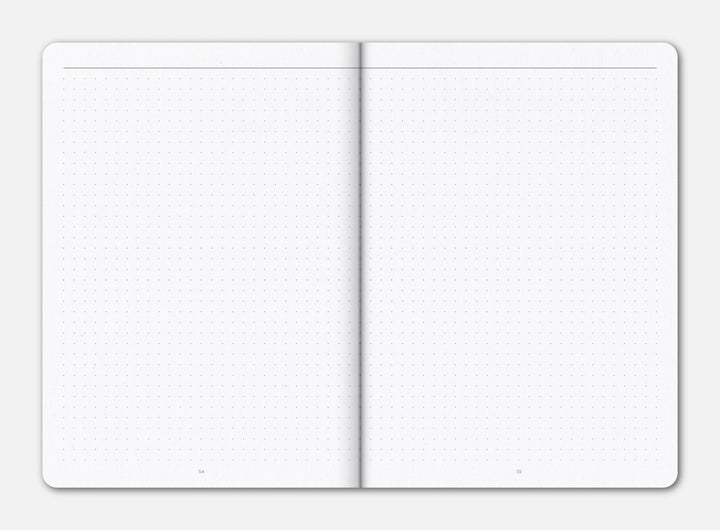 Papier Tigre - Tuxedo - Cuaderno Malla de Puntos A5 (15 x 21cm)
