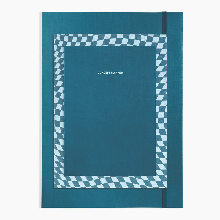 Poketo - Object Notebook in Teal - Cuaderno Liso B5 Verde Azulado (17,8 x 24,8 cm)