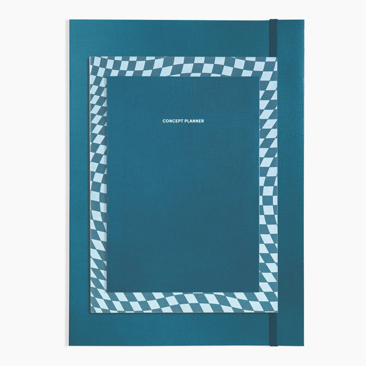 Poketo - Object Notebook in Teal - Teal B5 Plain Notebook (17.8 x 24.8 cm)