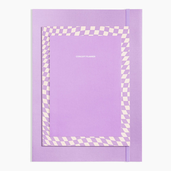 Poketo - Concept Planner in Lavender - Lavender A5 Weekly Planner (14.8 x 21 cm)