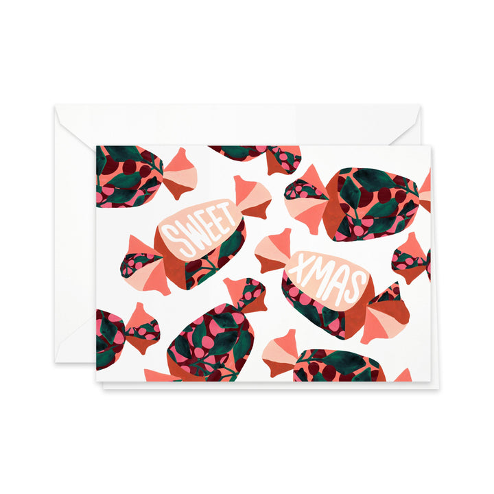 felicitaciones de navidad pretty paper