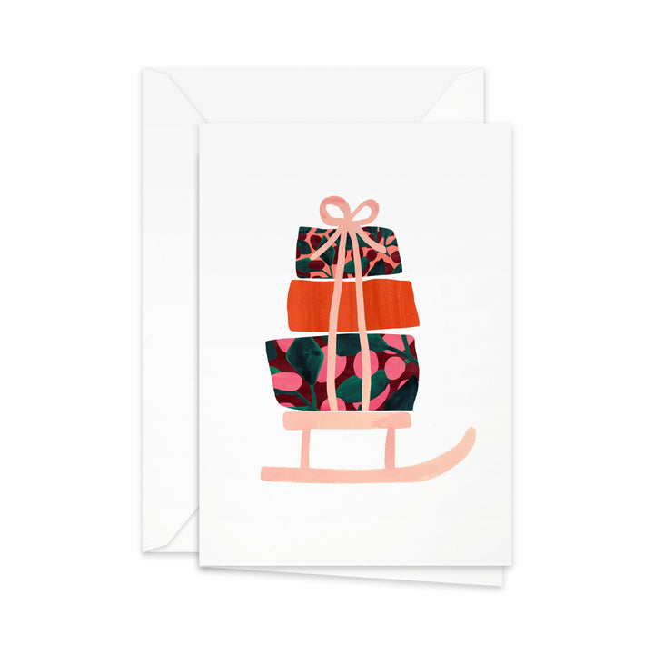 felicitaciones de navidad pretty paper