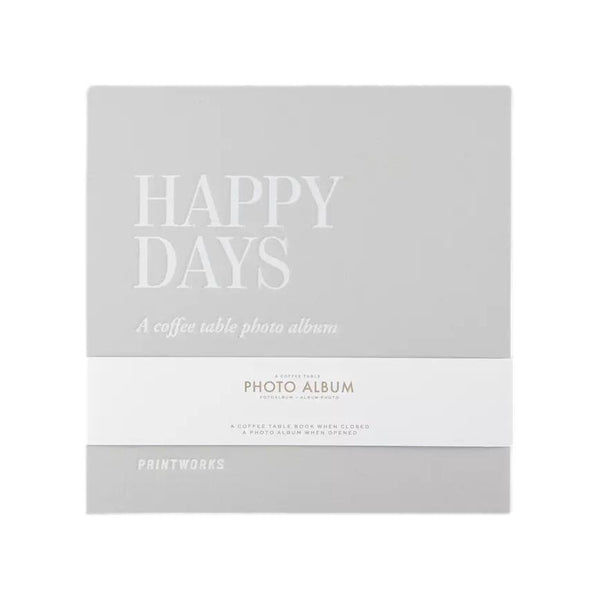 Printworks – Photo Album Happy Days – Álbum de fotos (24,5 x 24,5 cm) –