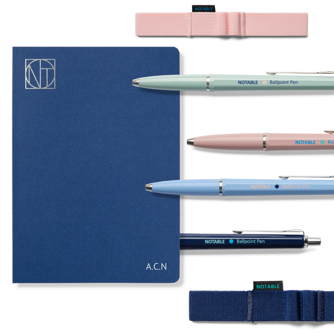 Notable Notebooks – The Notable Set - Personalization -50%