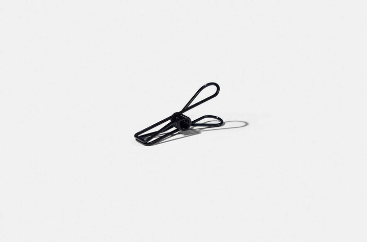Tools to Liveby - Wire Clips - Set de 12 clips negros (3,2 cm)