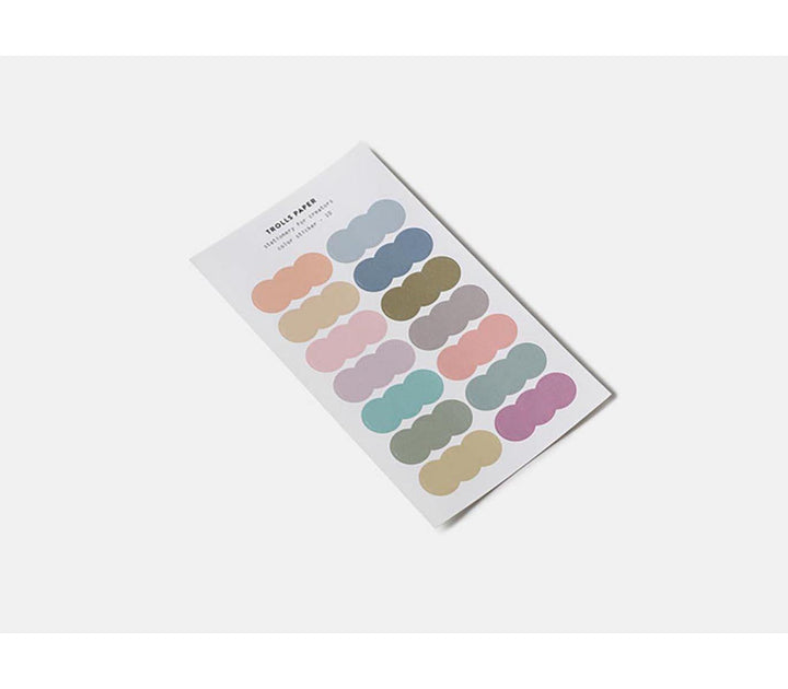 Trolls Paper – Color sticker – Pack de 10 hojas de pegatinas