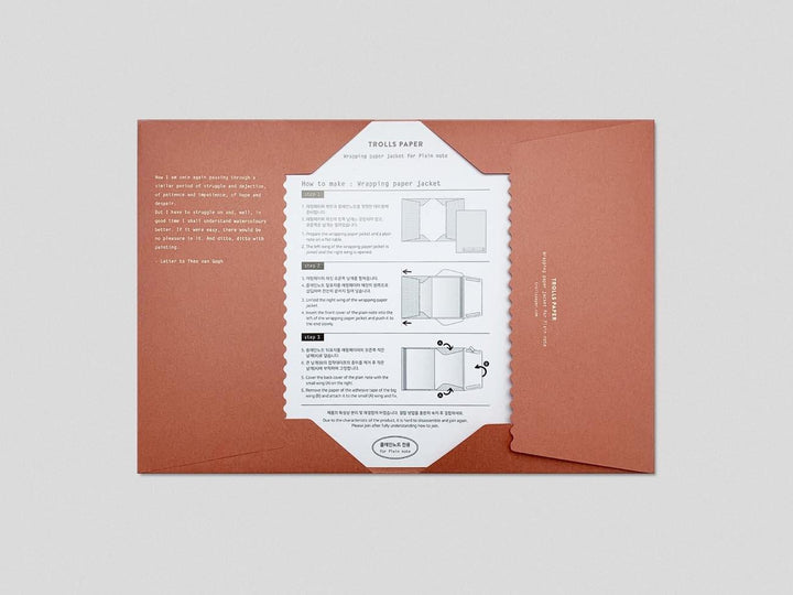 Trolls Paper – Wrapping Jackets – Fundas para los cuadernos Plain Note y Essential Note (varios colores)