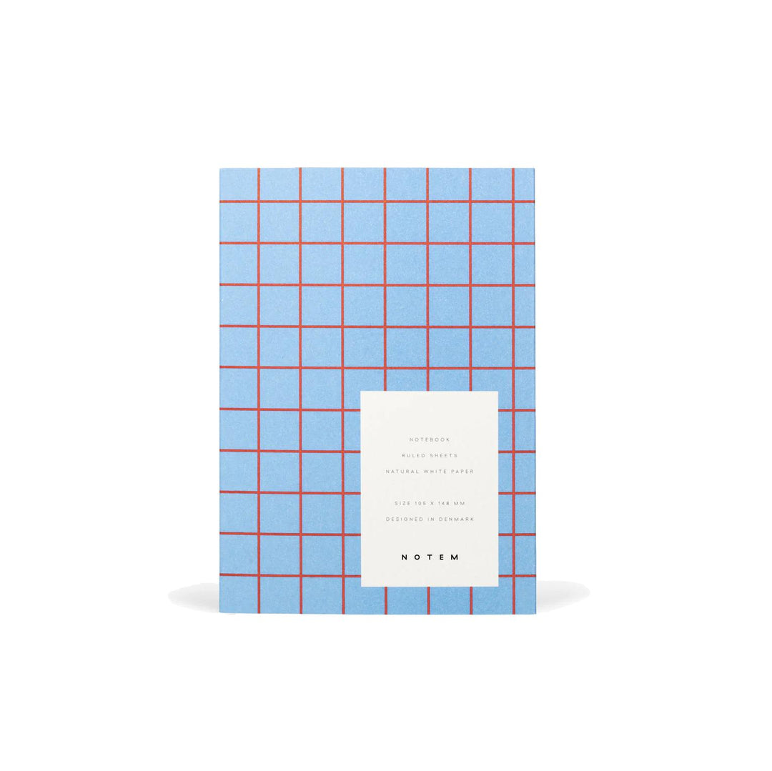 Notem Studio – Uma – Cuaderno Rayado Azul A6 (10,5 x 14,8 cm)