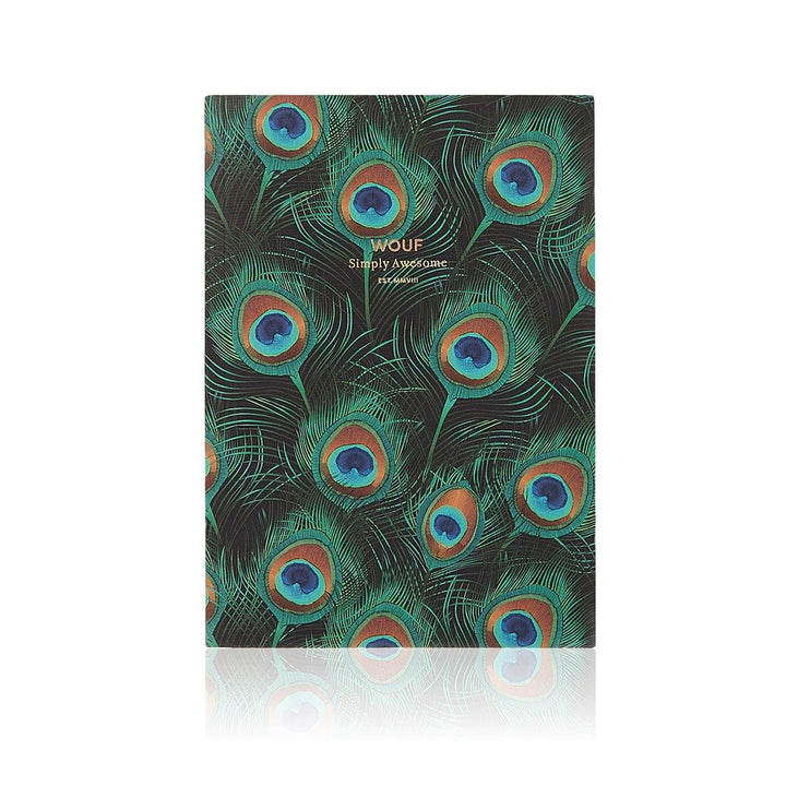 Wouf - Peacock Pencil Pack - Set de 6 lápices (18cm x 14,2cm)