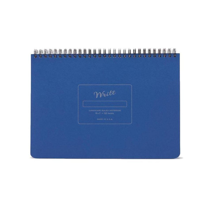 Write Notepads & Co – Landscape Notebook Blue  – Cuaderno Rayado B5 (17,8 x 25,4cm)