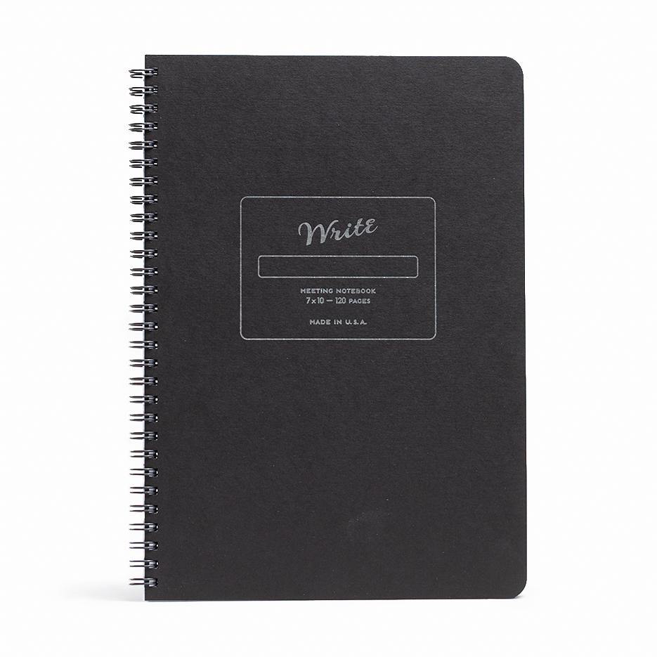 meeting notebook Write