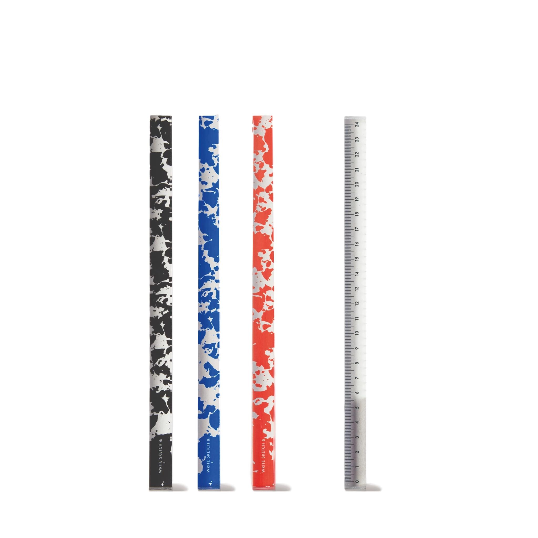 Write Sketch & - Ruler Spot- 24cm Ruler (24.7cm) – Notable-Notebooks.com