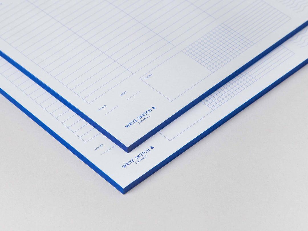 Write Sketch & - Weekly Planner – Planificador Semanal Azul A4 (21x 30 cm)