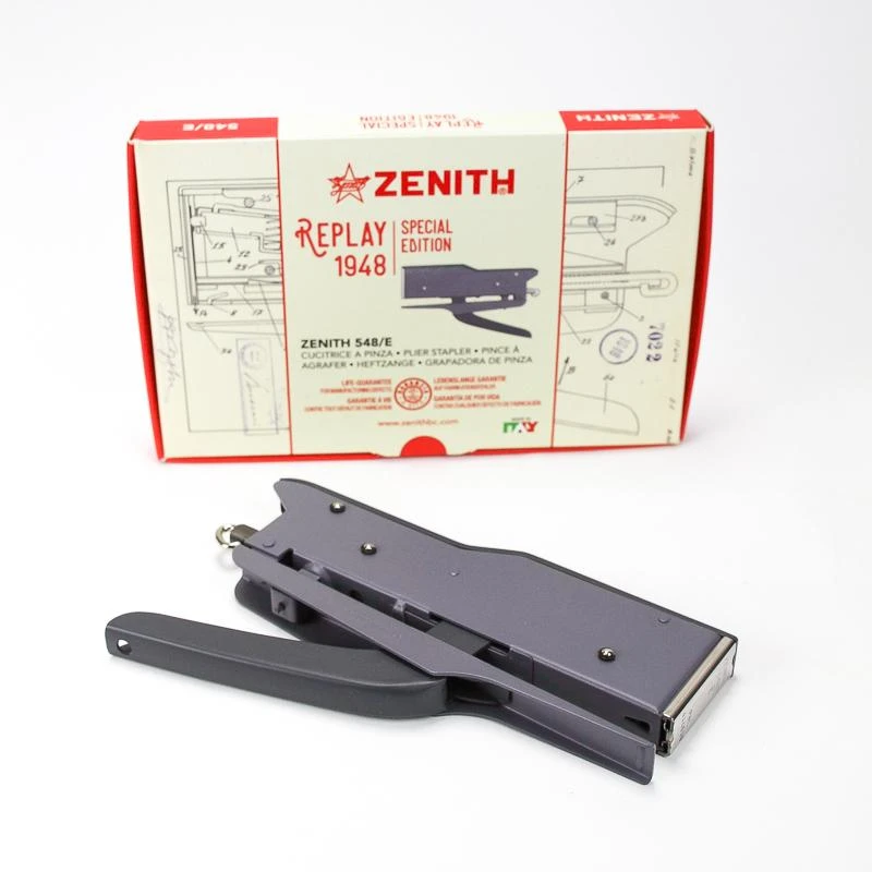 Agrafeuse Zenith 590 Bleu - 15-30 Feuilles, Capacité 200 Agrafes