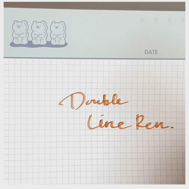 Iconic – Double Line Pen Forest – Set de 3 Rotuladores doble punta (13,5cm)